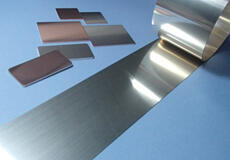 Appearance of active metal brazing products and press sample of active metal brazing material / copper composite material