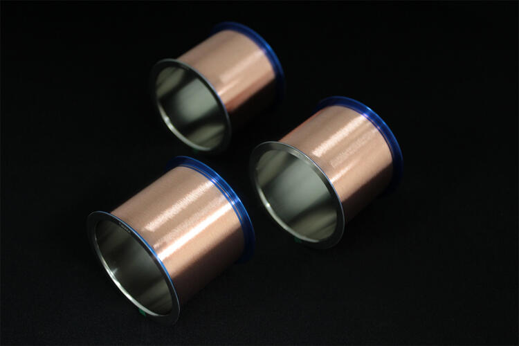Image of bonding wire products made of copper and copper alloys