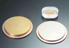 Image of products made using the melting method for targets and deposition materials