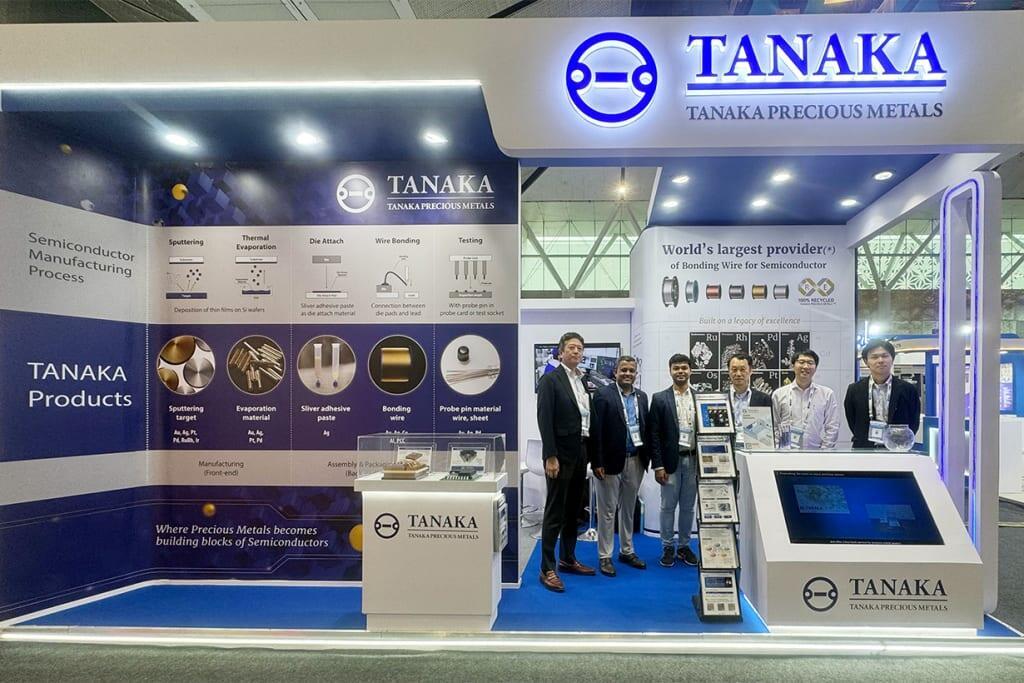 【SEMICON India 2025に初出展】貴金属の深い知見で半導体事業に攻勢！ 接合／テストの信頼性を支える田中貴金属