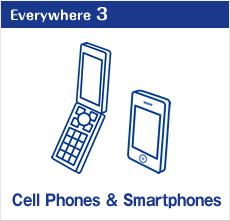 TANAKA Everywhere! 3 Cell Phones & Smartphones